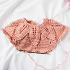 Dolls & toys knit & crochet felting jewelry needlework crafts for kids decoupage. Fairy Leaves Knit Dress Free Pattern From Yarnspirations