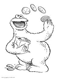 Search through 623,989 free printable colorings at getcolorings. Sesame Street Mini Coloring Books Cookie Monster Coloring Pages Printable Com