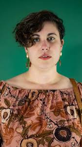 Rachael in the Bamboo Hawk Moth turtleneck, ready for spring showers.  🌦️🌸⁠ Shop this look at simkasol.com⁠ ⁠ ⁠ #fashiontrends #ootdfashion  #ethicalfashion #sustainablefashion #summerfashion #spring #outfitinspo  #fashion #womensfashion #newarrivals