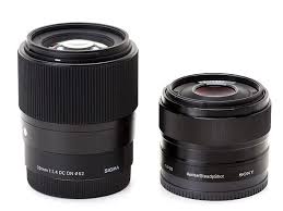 Sony Mirrorless Sigma 30mm F1 4 Dn Dc Contemporary Vs Sony 35mm F1 8 Oss Photography Gear Photography Equipment Lens
