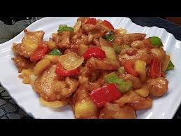 Lalu potong setebal 1,5 cm dan hidangkan bersama sayuran dan saus bbq. Resep Ayam Fillet Saus Asam Manis Bumbu Mudah Sekali Youtube Resep Ayam Babi Asam Manis Ayam
