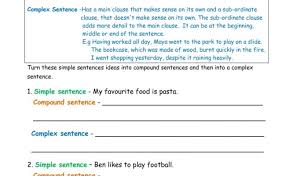 If it is a compound sentence, circle the. Simple And Compound Sentences For Kids Cute766