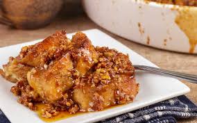 These recipes meet the requirements for low saturated fat, sodium and calories, so it's easy to eat nutritiously. Baked French Toast Casserole With Pralines Recipe Paula Deen Recipezazz Com