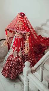 Latest Wedding Red Georgette Bridal Lehenga Choli Vastraqueen Get the latest bridal lehenga designs from the wedding collections of ritu kumar. latest wedding red georgette bridal