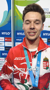 A well-deserved prize for a star of Hungarian gymnastics 🇭🇺, #Leipzig2025 