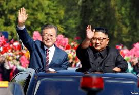 Image result for south korea's president moon in north korea