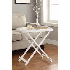 Convenience Concepts Designs2go Folding Tray Table Multiple Colors Walmart Com In 2020 Tray Table Sofa Snack Table Tv Tray Table