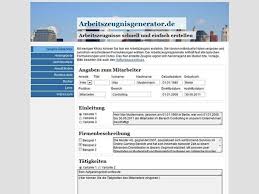 Mit einem arbeitszeugnis muster kannst du einfach & schnell ein qualifiziertes arbeitszeugnis erstellen. Internetseite Erstellt Kostenlos Arbeitszeugnisse Berlin De