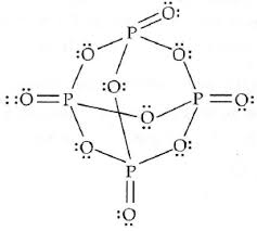 The structure is reminiscent of adamantane and looks something like this How Many Bridging Oxygen Atoms Are Present In P4o10 A 6 Sarthaks Econnect Largest Online Education Community