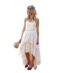Unsere exklusiven brautkleider sind unnachahmlich und bieten alles, was sie sich für einen der wichtigsten. Jaeden Damen Brautkleider Lang Tragerlos Satin Chiffon Hi Lo Strand Hochzeitskleider Hochzeitskleid Hochzeitskleider Ballkleid Kleid Spitze Hochzeitskleid