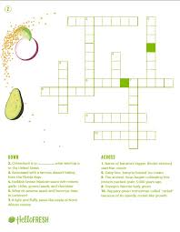4 Fun And Printable Cooking Crossword Puzzles The Fresh Times