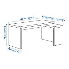 Malm Desk With Pull Out Panel Black Brown 59 1 2x25 5 8 Ikea Ikea Malm Desk Ikea Malm White Paneling