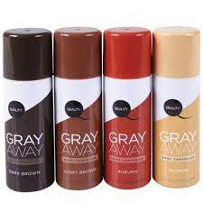 Whether you're going for an older looking costume on halloween or just looking to spruce up your appearance, just point. As Seen On Tv Gray Away Dark Brown Root Concealer Walmart Com Walmart Com