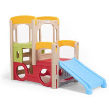 Outdoor playhouse with green slide. 10 Best Playhouses Of 2021 For Kids And Toddlers
