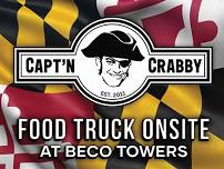 Capt’n Crabby Food Truck at BECO Towers