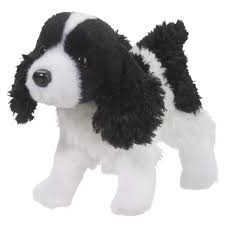 Black And White Springer Spaniel Stuffed Animal Douglas Hazel Parti Cocker Spaniel Cocker Spaniel Cocker Spaniel Breeds Spaniel