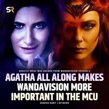 WandaVision may be the best Disney+ series yet in the MCU and  #AgathaAllAlong is already doing an incredible job following up its  success. Filled with Marvel clues & mysteries, the new series