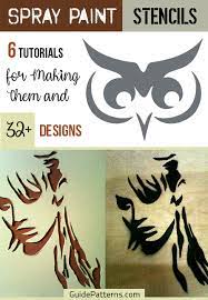 Camouflage painting stencils for spray paint and airbush jon boat gun (3pack). Spray Paint Stencils 6 Tutorials For Making Them And 32 Designs Guide Patterns