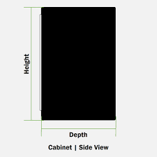 The illustrations above show a face frame cabinet. Measuring Your Cabinet How To Check The Sizes Of Your Cabinet
