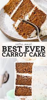 Moist Carrot Cake With Cream Cheese Frosting Butternut Bakery Recipe Delish Cakes Chocolate Cake Recipe Easy How Sweet Eats