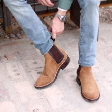 Suede can look great, but is generally a more causal option that reduces the formality of the look overall. Chelsea Boots For Short Men