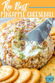 The Best Pineapple Cheeseball Recipe Cheese Ball Recipes Easy Cheese Ball Cheese Ball Recipes