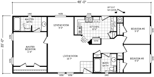 While designing a house plan of size 20*50 we emphasise 3 d floor plan ie on every need and comfort we could offer. Ouray 20 X 48 960 Sqft Mobile Home Factory Select Homes