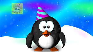 Happy Birthday Penguin Dance Funny Penguin Birthday Song Funny Happy Birthday Song Birthday Songs Happy Birthday Penguin