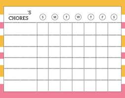 chore charts for teenagers i could do that chore chart