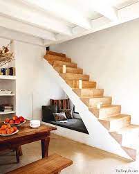 Clever Space Saving Ideas For Small Spaces Stair Nook Under Stairs Nook House Design