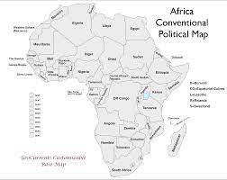 Editable map of africa with all countries. Free Customizable Maps Of Africa For Download Geocurrents