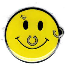 Button pins that really stand out with thousands of designs to pick from. Pin Smiley With Piercings Pierced Emoticon Pins Badboy Nl