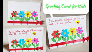 Friendship day is right around the corner so let's make friendship cards that are bright, fun, and celebrate the gift of friendship to the max! Diy Greeting Card Idea For Kids Friendship Day Card Easy Flower Card Friendship Day Gift Idea