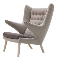 shop suite ny for the pp19 papa bear chair by hans j wegner for pp mobler and more mid century modern easy chair papa bear chairs bear chair teddy bear chair