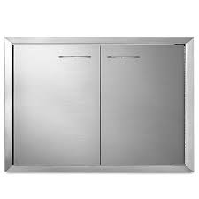 Top angebote für küche & haushalt.kostenlose lieferung möglich Buy Mophorn Bbq Access Door 33 X22 Inch Stainless Steel Bbq Double Door Outdoor Kitchen Island Doors Bbq Doors Silver In Cheap Price On M Alibaba Com