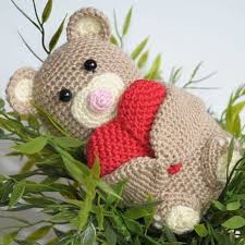 Check spelling or type a new query. Crochet Teddy Bear Holding A Heart Amigurumi Today