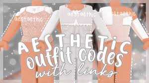 Searching for bloxburg codes for money, clothes, pictures, hair, posters, songs and accessories ? Aesthetic Outfit Codes Links Pt 1 Aestaethic Youtube
