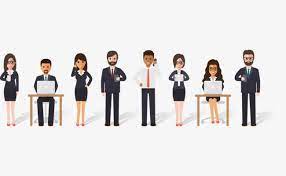 Cartoon Office Workers Cartoon Office Worker To Work Png Transparent Clipart Image And Psd File For Free Download Cartoon Clip Art Clipart Images