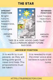 Maybe you would like to learn more about one of these? The Star Tarot Card Meaning True Prediction Star Tarot Tarot Interpretation Tarot Card Meanings