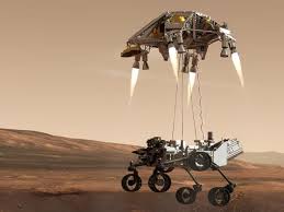 A parachute and a powered descent curiosity is the largest and most modern of all mars rovers currently deployed. Mars Rover Curiosity Landing Mars Rover Planetary Nasa