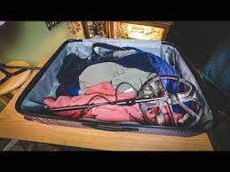 I travelled through us airport security with a couple of rolls of silver coins. How To Travel With A Metal Detector On An Airplane Youtube