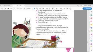 Libro de desafios matematicos 4 grado contestado paco el chato have a graphic associated with the other. Espanol Los Formularios 4 Grado Youtube