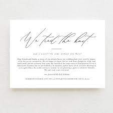 Lovely Letter Elopement Announcements Wedding Announcement Cards Elopement Announcement Marriage Announcement