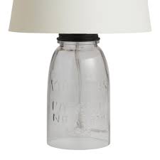 I put mine on my daughter's dresser with the pink mason jar on it. Mason Jar Accent Lamp Base World Market