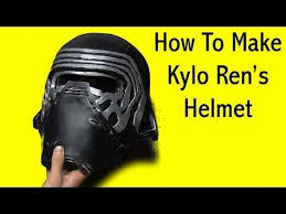 How To Make A Kylo Ren Mask From Junk Scrapkins Diy Star Wars Recycled Art Projects For Kids Youtube Star Wars Diy Kylo Ren Helmet Star Wars Masks
