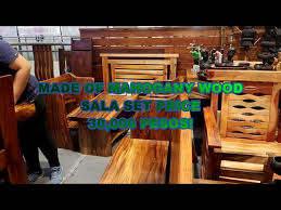 Hardwood floor and cladding prices in the philippines. Furniture Prices In The Philippines Using Mahogany Wood Youtube