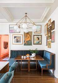 The dining rooms in our homes should essentially serve the same function, as a place to gather banquettes and dining sofas work great in small spaces, and can make a room feel more intimate. Beautiful Banquettes Creating The Perfect Arrangement For Your Kitchen Or Dining Room Inview