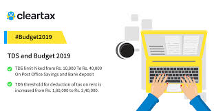 Tds Rate Chart For Fy 2017 18 Fy 2018 19 And Fy 2019 20