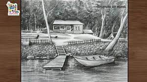 How To Draw Scenery Of Beautiful Nature By Pencil Sketch And Shading Step By Step Art Youtube Beautiful sunset beautiful world beautiful places beautiful beautiful beautiful scenery beautiful nature images natural scenery beautiful people pretty pictures. how to draw scenery of beautiful nature by pencil sketch and shading step by step art