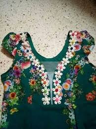 Pin By Nacera Zerrouki On Model Women Lace Dress Kurti Neck Designs Neck Designs